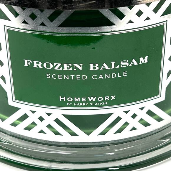 HomeWorx by Marry Frozen Balsam scented candle - Picture 2 of 6